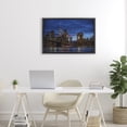thumbnail image 3 of Stupell Industries Rustic Lodge Brooklyn Bridge at Night Black Floating Frame Canvas Art, 25 x 17, by Tim West, 3 of 8