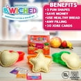 thumbnail image 5 of Cortador y sellador de sándwiches – Cortador de sándwiches sin corteza – Ideal para loncheras y cajas de bento – Almuerzo para niños y niñas – Cortadores de sándwiches para niños (corazón, estrella,, 5 of 5