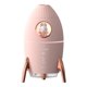 thumbnail image 1 of Humidificador de aire portátil de 350 ml, luz nocturna de escritorio, silencioso, para dormitorio, mesita de noche y hogar. Rosado, 1 of 9