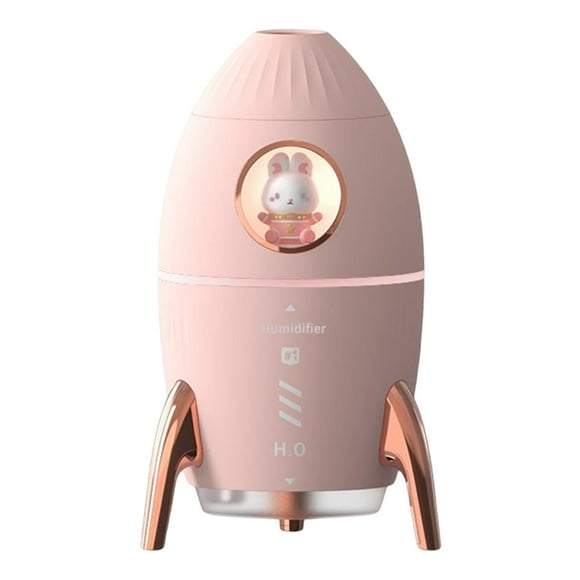 Mini Humidificador de aire Sunnimix USB silencioso 350 ml Rosado