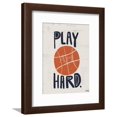 thumbnail image 1 of Basketball, Framed Art Print Wall Art by Katie Doucette Sold by Art.Com, 1 of 1