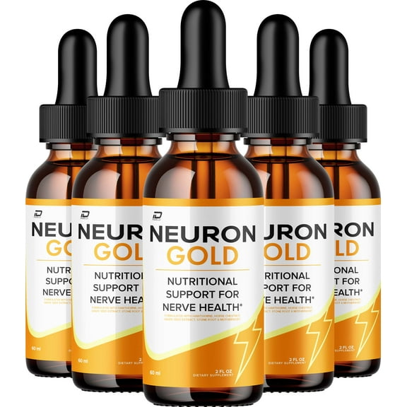 Neuron Gold – NeuronGold Extra Strength Natural Blend Healthy Overall Support, 5 Pack, 5 Month Supply