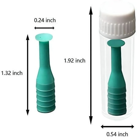 XIRQI Contact Lens Remover Plunger & Insertion Tool Suction Cup for Hard Lenses