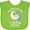 Apple Green, variant on Inktastic My Mimi Loves Me to the Moon and Back Boys or Girls Baby Bib