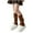 Coffee, variant on LckLvx Girls Leg Warmer Basic Solid Color Knit Soft Dailywear over Knee Socks Leg Warmers Dance 5-16 Years