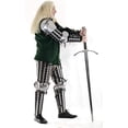 thumbnail image 5 of Mythrojan Leg Armor Medieval Upper Leg Guard Plate Armour Replica for Reenactment Renaissance SCA Cosplay - Pair, 5 of 6