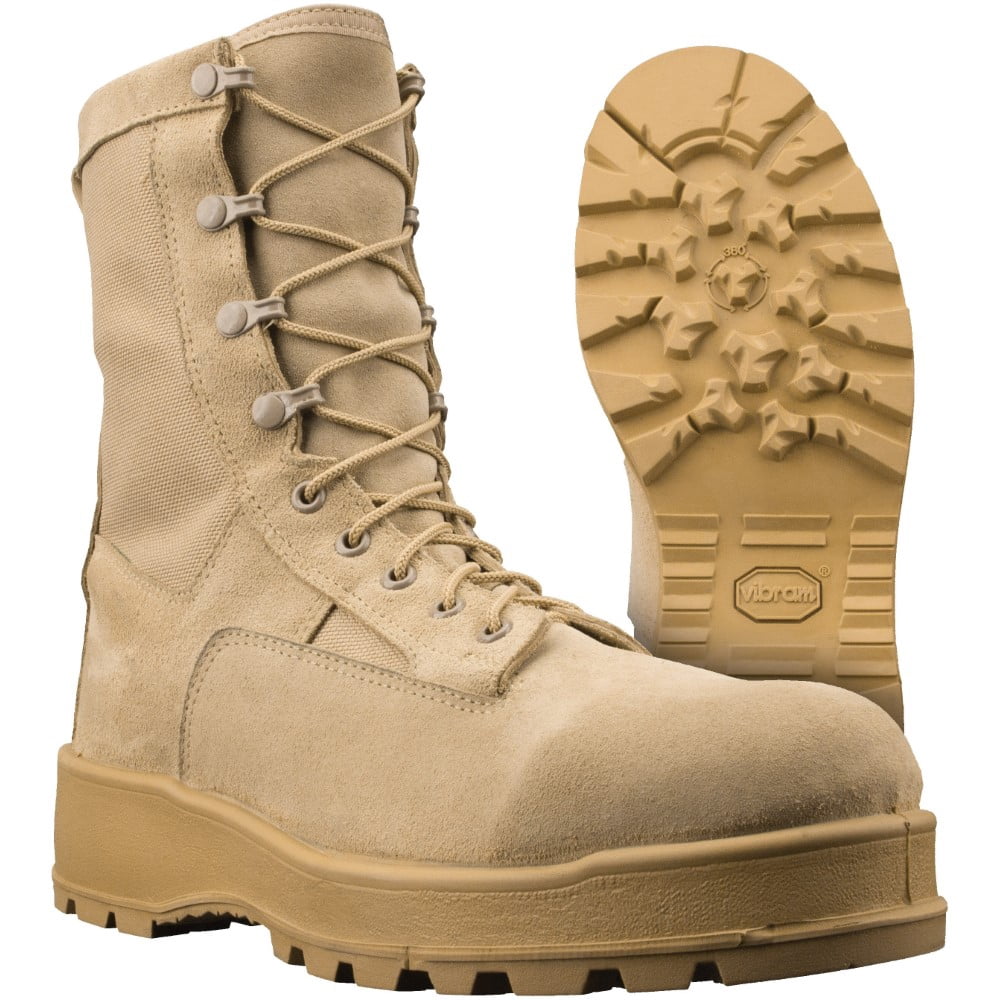Boot, Altama Army Temperate Weather, Blem, 411402, Tan, Size 3.5W