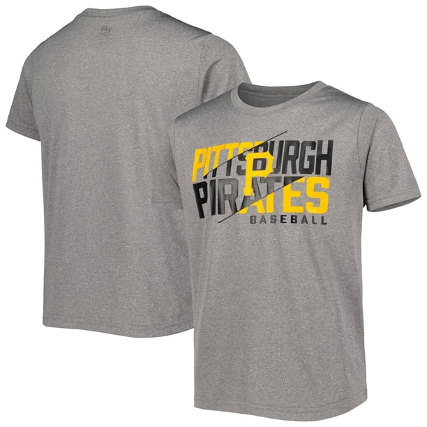 Youth Pittsburgh Pirates Heather Gray TShirt