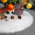 thumbnail image 2 of Pie De Árbol Navideño 90cm Circular Decoración Moda Cálida Xtellar blanco, 2 of 4