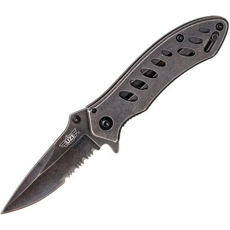 UZI Mini Stone Wash Folding Knife, 2.38