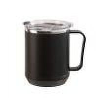 Bilqis Deals Coffee Mug, Portable Double Layer Stainless Steel Mug With Lid And Handle, Induction Heatable, Insulated Coffee Mug For Travel, Camping, Office