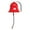 Red, variant on Creative Toys Bell Playground Hanging Set Parts Accessories Outdoor Red