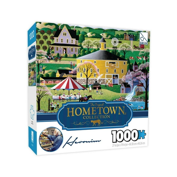 Sure-Lox Barbeque at The Round Barn 1000 Piece Puzzle