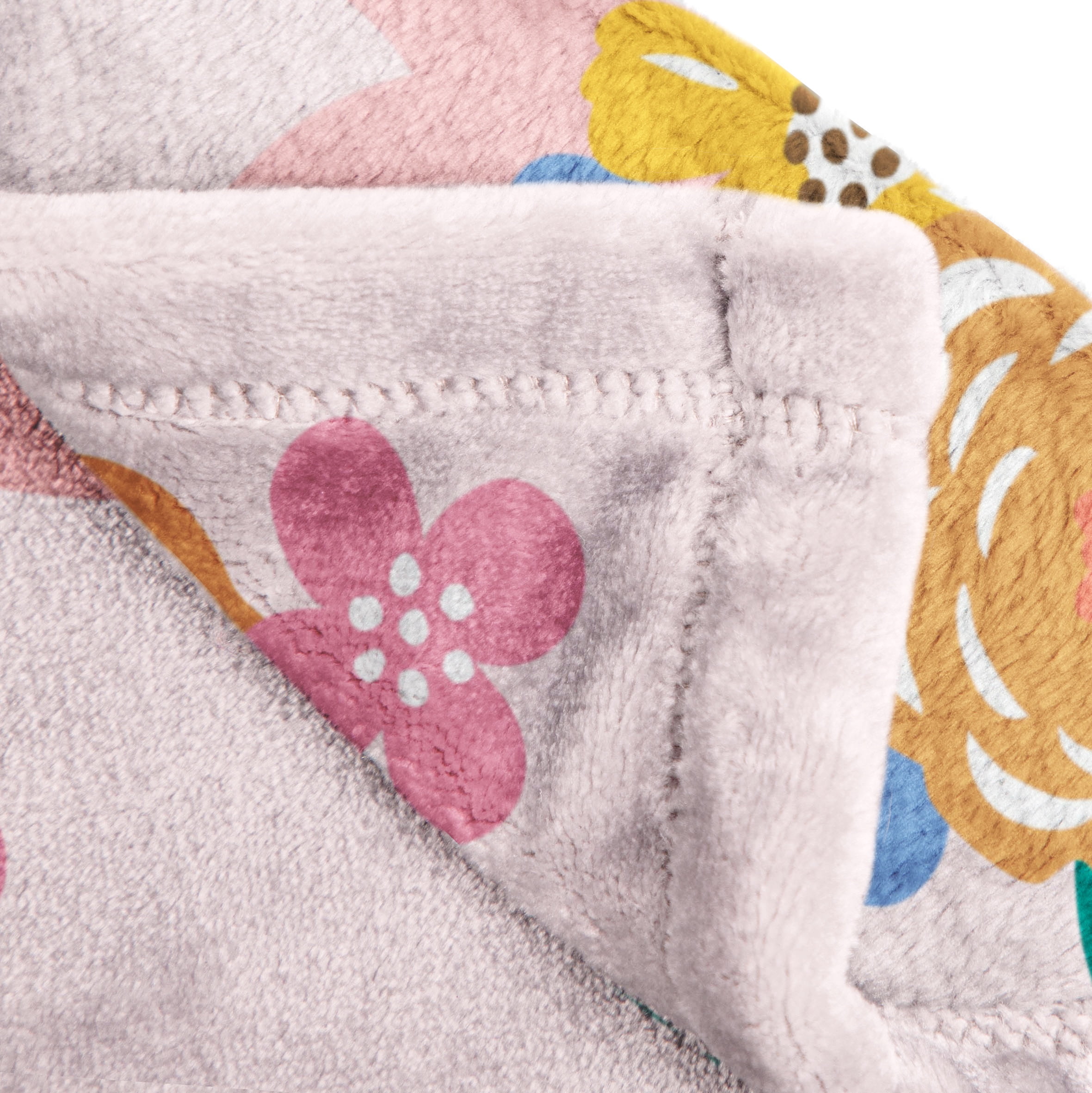Sanrio Hello Kitty Floral Grace 62x90 Silk Touch Kids Throw Blanket - Soft Bedding Accessories
