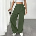thumbnail image 5 of IDALL Wide Leg Pants Woman Dress Pants Women Womens Casual Wide Leg Dress Pants High Waist Tailored Down Pants With Pockets High Waisted Pants Womens Pants A L, 5 of 8