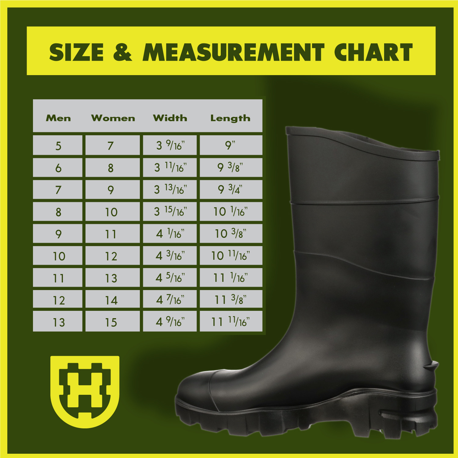 George Unisex General Purpose Rubber Rain Boot photo 2