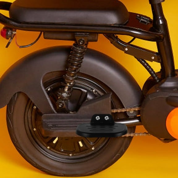 ADDHAT 1 Pair Rear Seat Rest Footrest Non Slip Comfortable Footrest For Electric Bike 4 7in