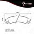 thumbnail image 1 of Balata Garanti Para Cadillac Escalade 2002 - 2006 (Garanti), 1 of 2