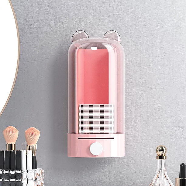 Dispensador de almohadillas Macarena Organizador de almacenamiento 2x2.4 Rosado