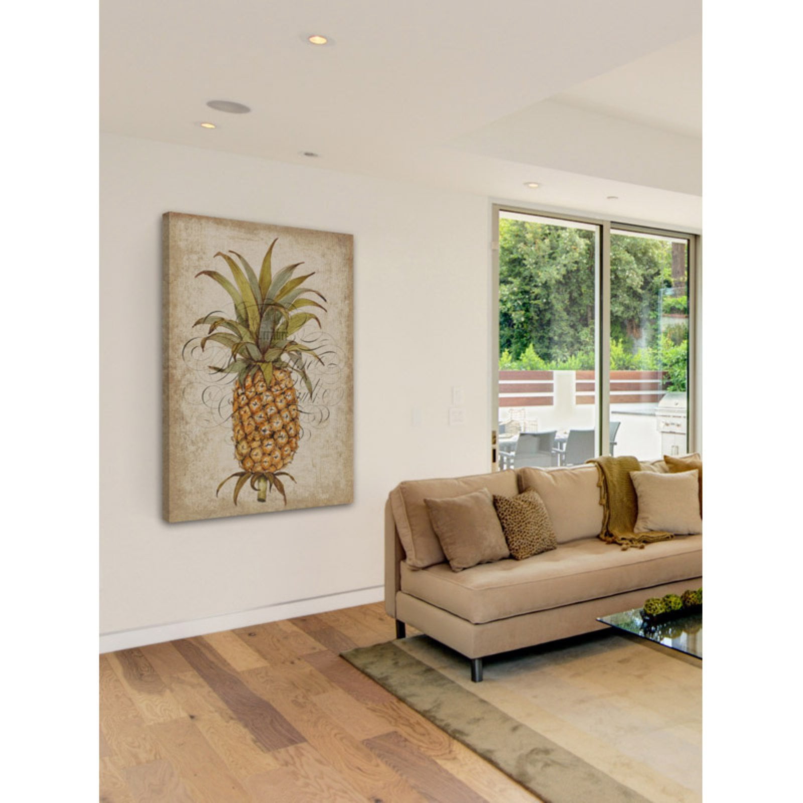 Marmont Hill ''Pineapple Study II'' Painting Print on Wrapped Canvas