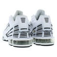thumbnail image 3 of Nike Air Max Plus III GS Boys Shoes Size 4.5, Color: White/Black, 3 of 4