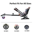 thumbnail image 3 of BIIST Hoverboard Go Kart Attachment with Flash Wheel Hoverboard Seat Hoverboard Attachment for All Ages Universal Hoverboard go Kart Attachment for Adjustable Hoverboard go Kart for Most Hoverboards, 3 of 9