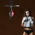 thumbnail image 2 of Soozier Speed Bag Platform Speedball Frame Wall Mounted Boxing MMA Workout Punching Bag, 2 of 9