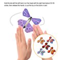 thumbnail image 3 of Ounissouiy Flying Trick Soaring Hand Transformation Fantasy Color brillante Mystical Prop Estilo lindo Banda elástica Juguete Niños Regalo Juegos de césped, 3 of 6