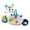 A, variant on Kitchen Sink Toy with Running Water, Animal Theme Play Dishwasher, Role Play Pretend Play Kitchen Accessories, Automatic Water Circulation, Educational Toddler Toy