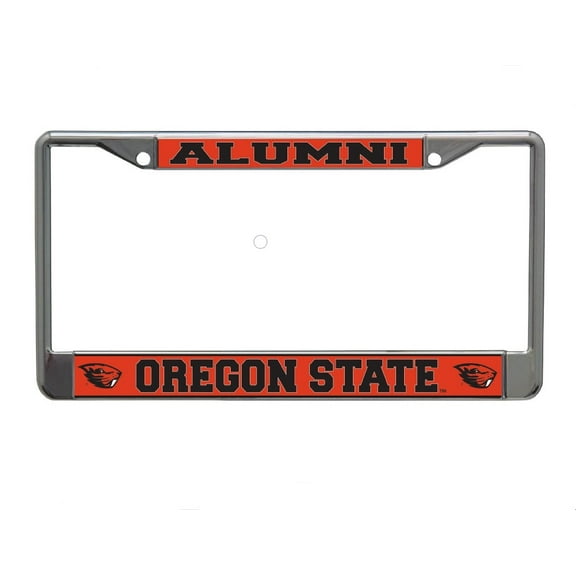 Oregon State University Alumni Chrome License Plate Frame