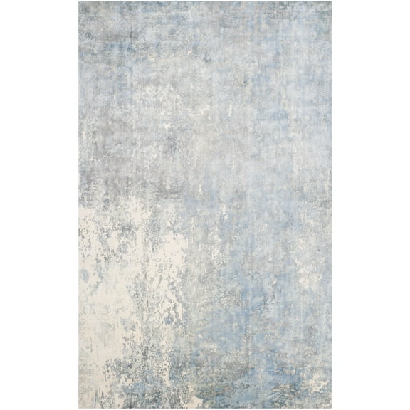 SAFAVIEH Mirage Montana Abstract Area Rug, Aqua, 4' x 6'