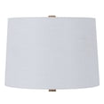 thumbnail image 3 of Mainstays 22 in Brown Rope Table Lamp with White Shade, 3 of 5