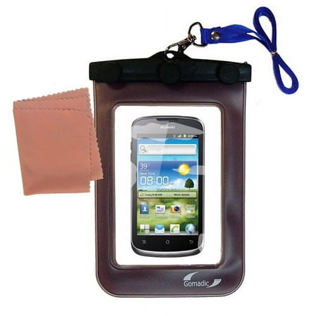Gomadic Clean and Dry Waterproof Protective Case Suitablefor the Huawei Ascend G300 to use Underwater