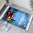 thumbnail image 5 of BOBOMOTI Christmas Doormat Christmas Winter Welcome Door Mats Rugs for Indoor Outdoor Decorations, 5 of 6