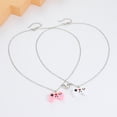 thumbnail image 4 of Temperament Imitation Freshwater Pearl Necklace and Earrings Two-piece Set Fashionable Necklace and Earrings Set Exclusively Available Couple jewelry Valentine's Day gift, 4 of 5