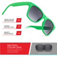thumbnail image 3 of Gafas de Sol Retro Rewind para Niños con Protección UV400 y Montura Caucho para Edades de 3 a 12 Años, 3 of 6