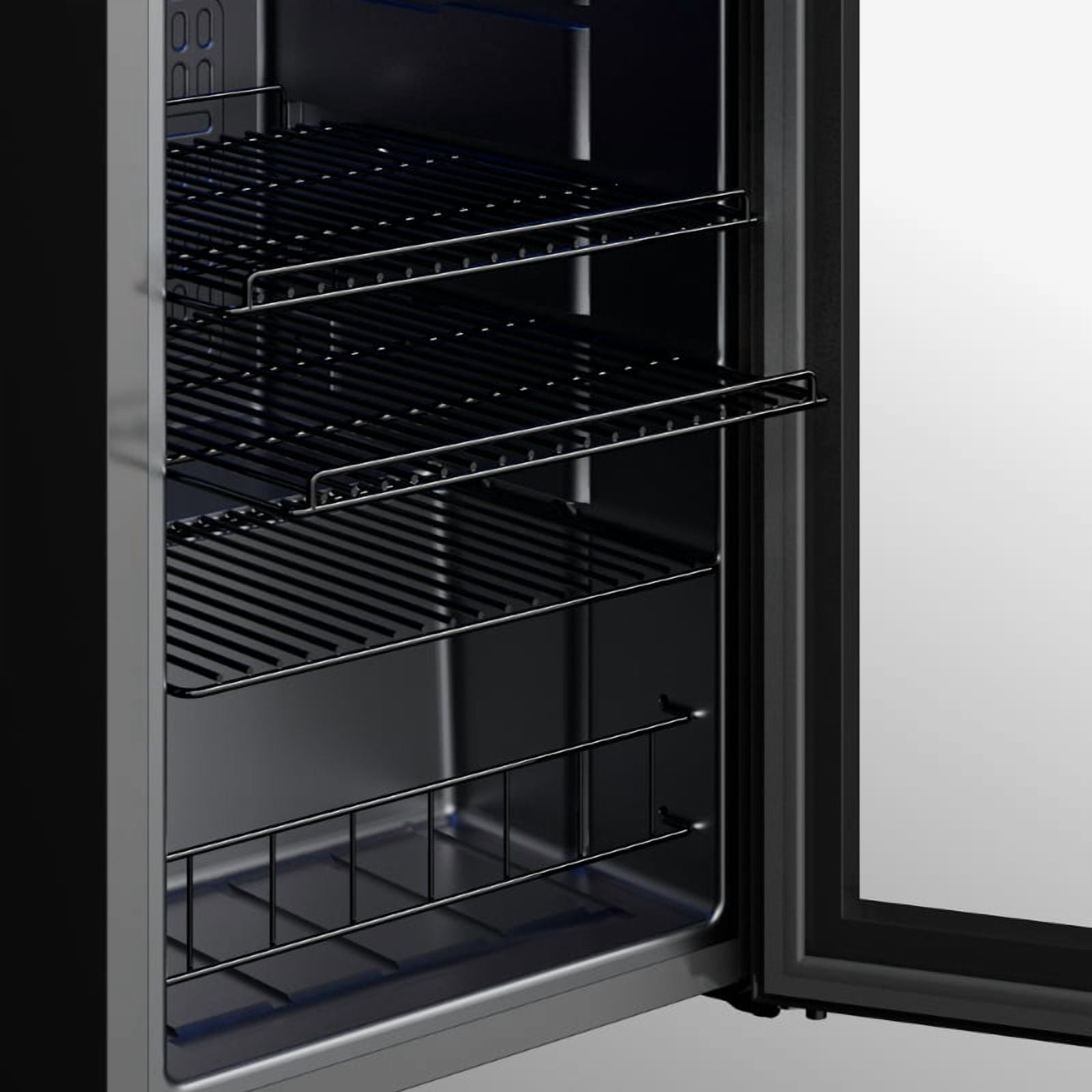 Yeego Beverage Cooler, 170 Cans Min Fridge with Glass Door for Home/Dorm/Office, 2 Pack