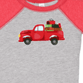 thumbnail image 4 of Inktastic Christmas Red Vintage Truck with Presents Boys or Girls Baby Bodysuit, 4 of 5