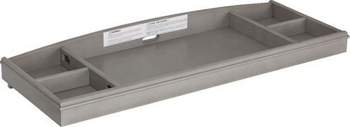 kingsley brunswick crib ash grey