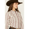 thumbnail image 2 of Shyanne Women's Rocksprings Striped Long Sleeve Snap Western Shirt - SRSP24W35-BKRD XX-  US, 2 of 4