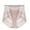 Pink, variant on Ashirexll High Waisted Underwear for Women, Ladies Underwear Panties, Floral Lace Mid Waist Tummy Control Hip Lifting Breathable Panties
