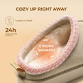 thumbnail image 4 of Dream Pairs Women's FuzzyEasy Genuine Suede Platform Slippers Warm Fluffy Slip-on Shoes for Winter Indoor & Outdoor Wear, 4 of 9