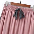 thumbnail image 5 of Crescentt Pyjama en Modal de Luxe, Respirant et Confortable, Ensemble de Pyjama Ultra Doux pour Femmes, Ensemble de Pyjama Classique en Modal à Manches Longues - Tout Rose - Manches Courtes, Grand, 5 of 5