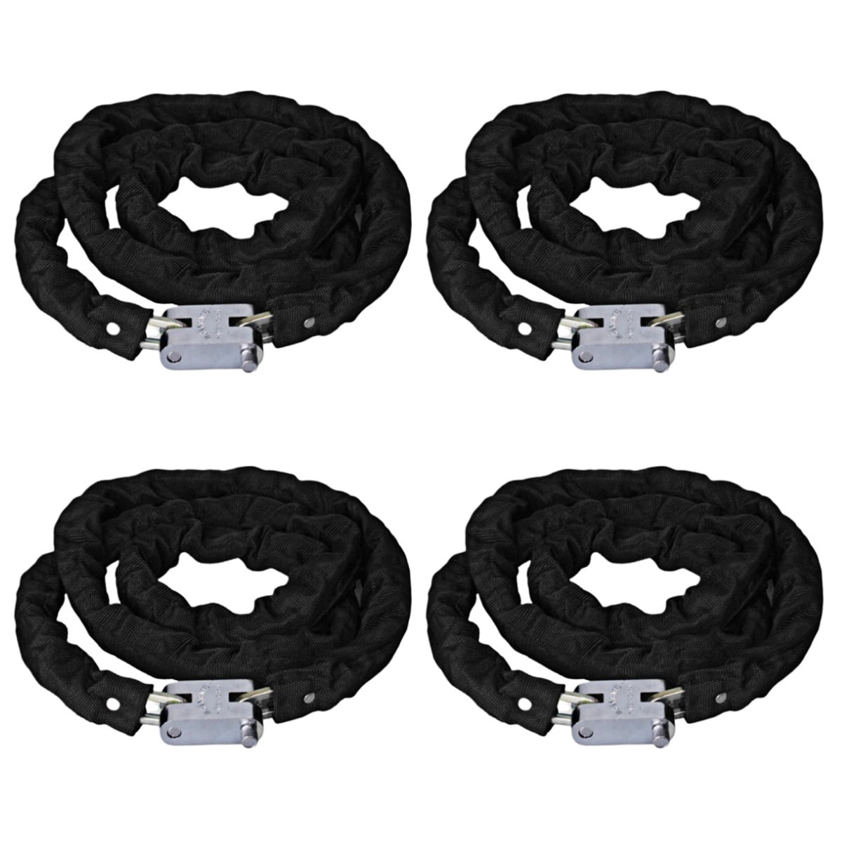 Raindrops 2pcs 120cm Bike Lock Mountain Bike Lock Security Anti-Theft Chain Lock Heavy Duty Chain Padlock for Outdoor Cycling Motorcycle Security