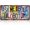 Plate-A-02, variant on Vintage License plate Wall Decor Metal Sign Tin Signs for Bar Home Bedroom Garage - Hot Mess Express