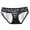 Black, variant on Harpily 2025 Women's Panties Womens Low Waist Sheer Mesh Briefs Cute Seamless Panties For Women
