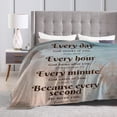 thumbnail image 6 of Christian Gifts for Women Faith, Inspirational Gifts for Women, Soft Throw Blankets for Women, Religious Gifts for Women/Men, Spiritual Gifts for Women, Personalized Blankets for Adults/Kids 40"x 50", 6 of 7