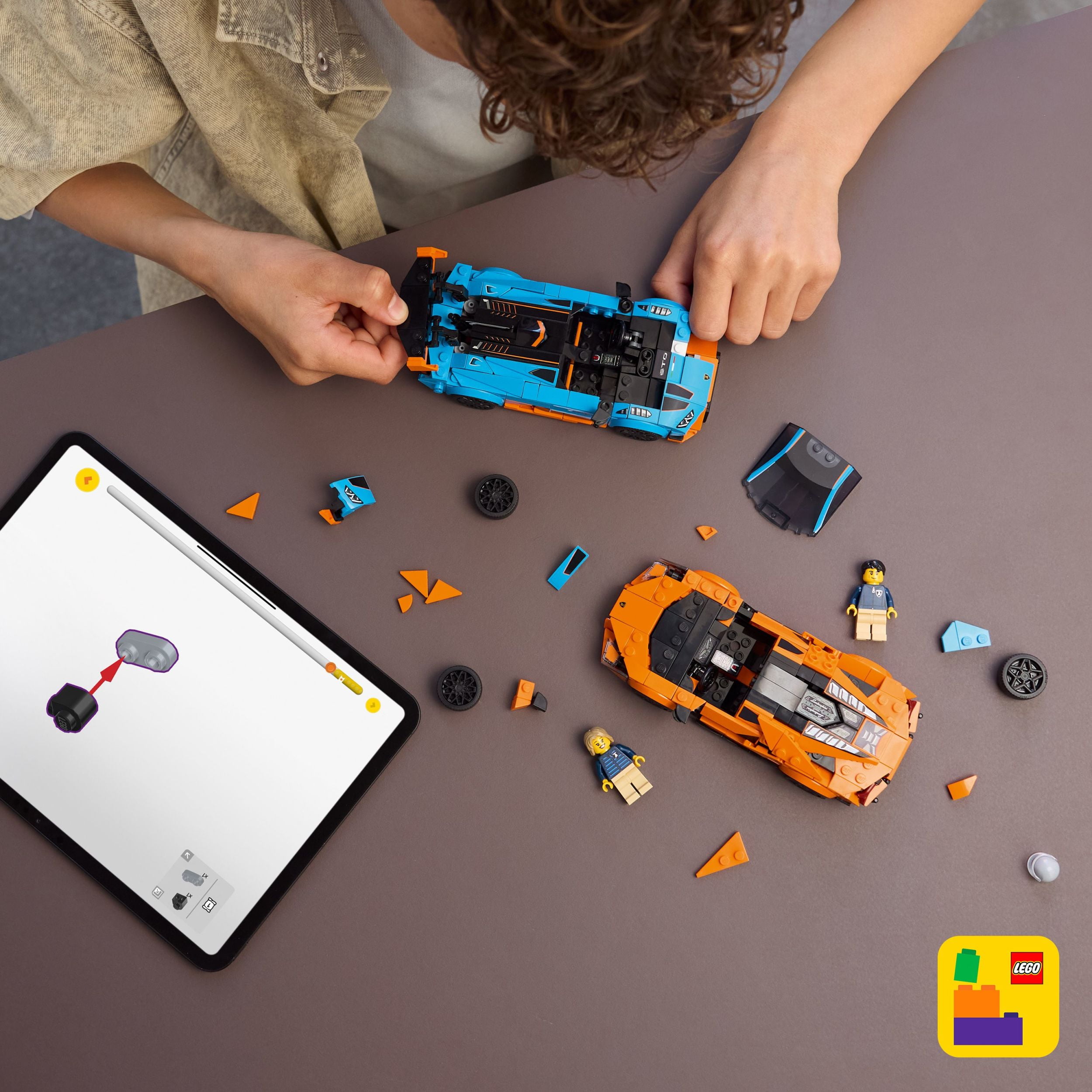 LEGO Speed Champions La Lamborghini Revuelto et la Huracán STO 77238 LEGO La Lamborghini Rev 77238