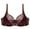Brown, variant on Odeerbi Lace Bras for Women 2025 No Underwire Push Up Traceless Comfortable Breathable Gathering Underwear Black