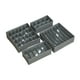 thumbnail image 2 of Organizador de ropa interior, organizador de cajones, estuche de almacenamiento de ropa interior multiusos, caja de almacenamiento con clasificación d Gris, 2 of 9